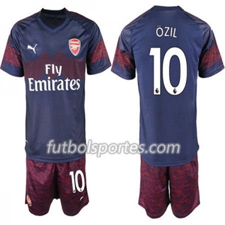 Camisetas Arsenal Mesut Ozil 10 Niño Segunda Equipacion 2018/2019